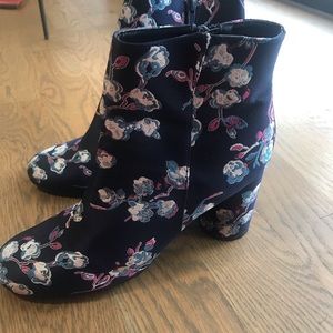 Urban Outfitters floral heels